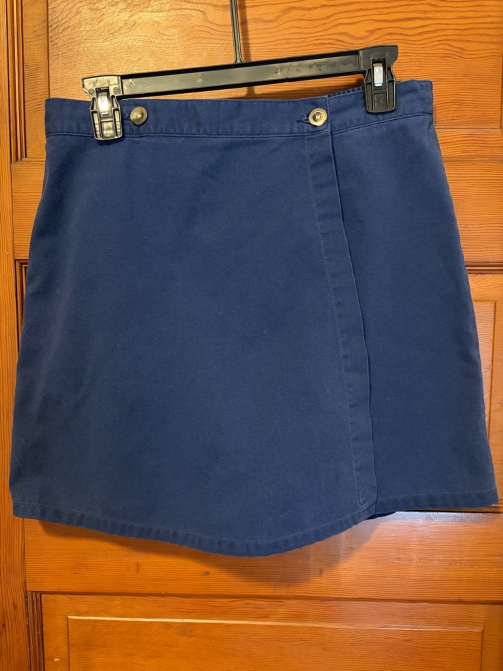 Lands' End Girls Size 16 Blue Skort Uniform Casual
Skirt Shorts